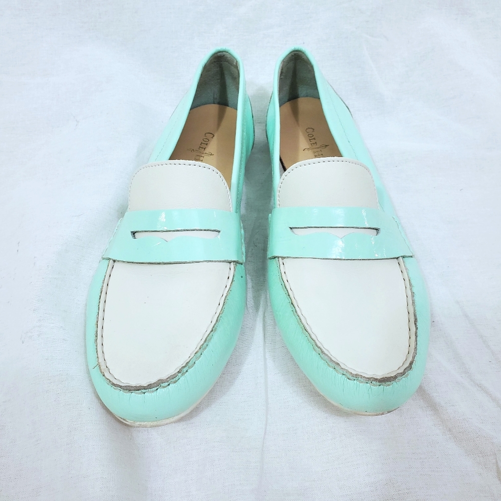 Cole Haan Mint Green Nantucket Loafer